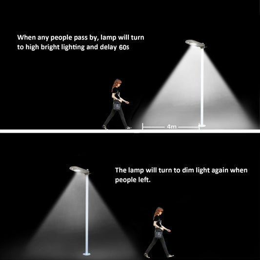 30W Solar Wall Light