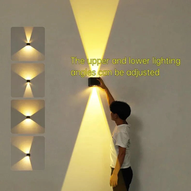 8W TWO WAY ADJUSTABLE SOLAR WALL WASHER FL-AWW-24