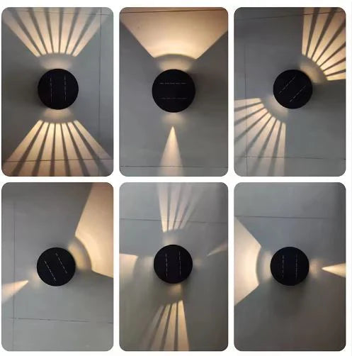 10W SOLAR CIRCLE BEAM ADJUSTABLE LIGHT FL-CBL-468