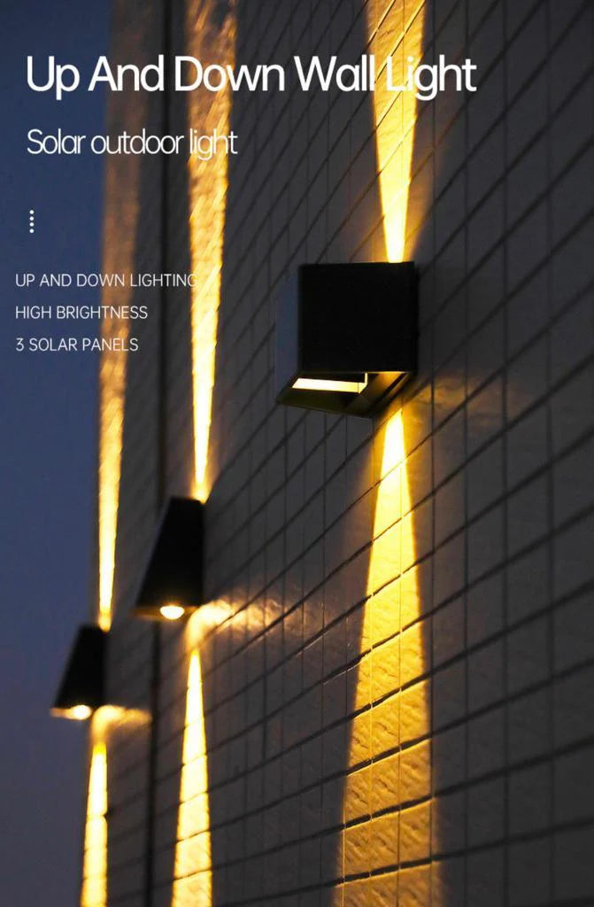 8W TWO WAY ADJUSTABLE SOLAR WALL WASHER FL-AWW-24