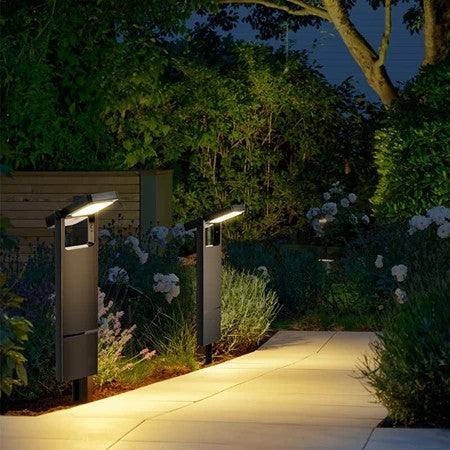 10W ADJUSTABLE SOLAR BOLLARD LIGHT FL-AB-452